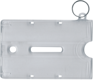 Keyring badge holder